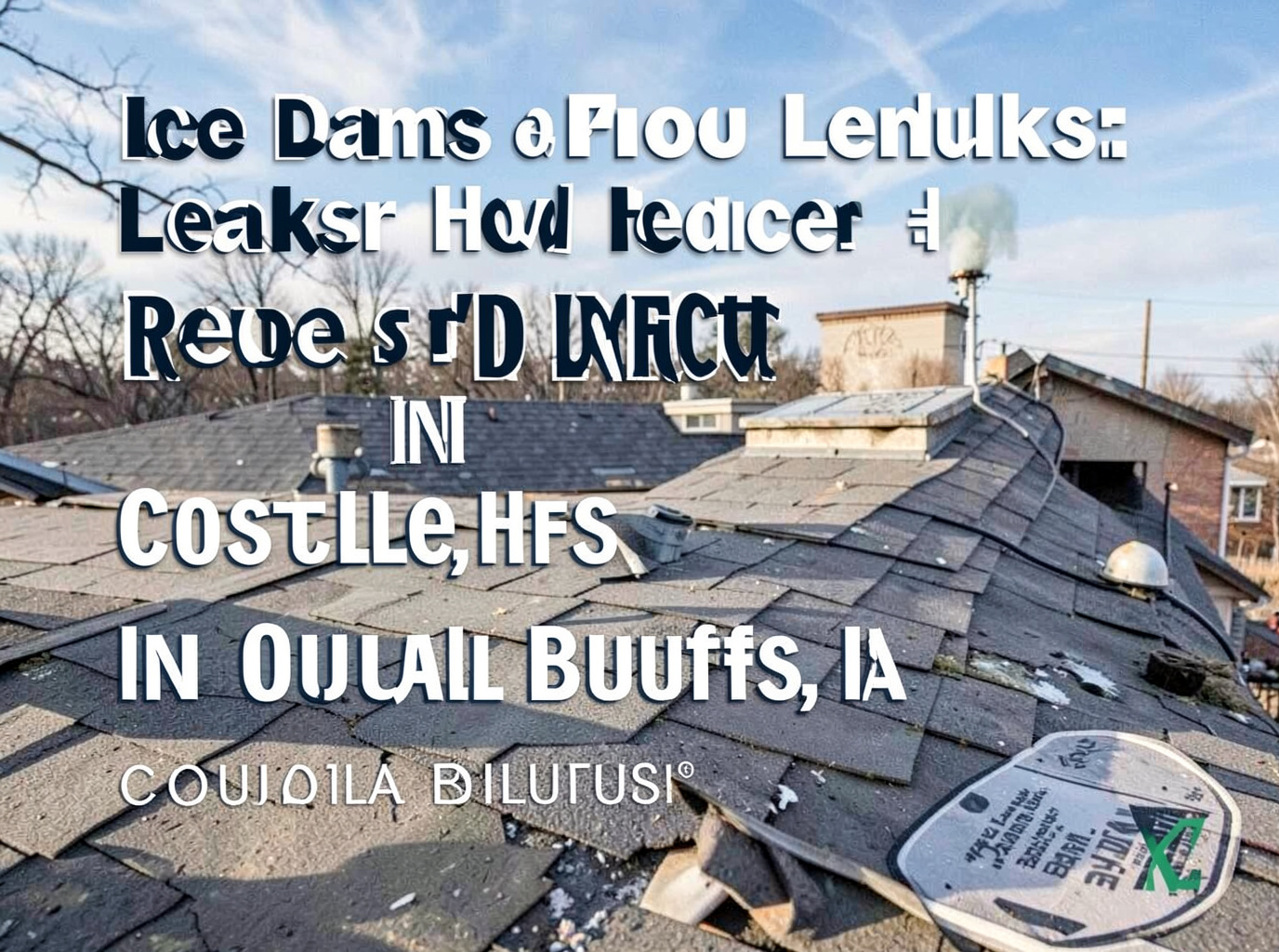 Ice Dams and Winter Roof Leaks: How to Reduce Risk in Council Bluffs, IA