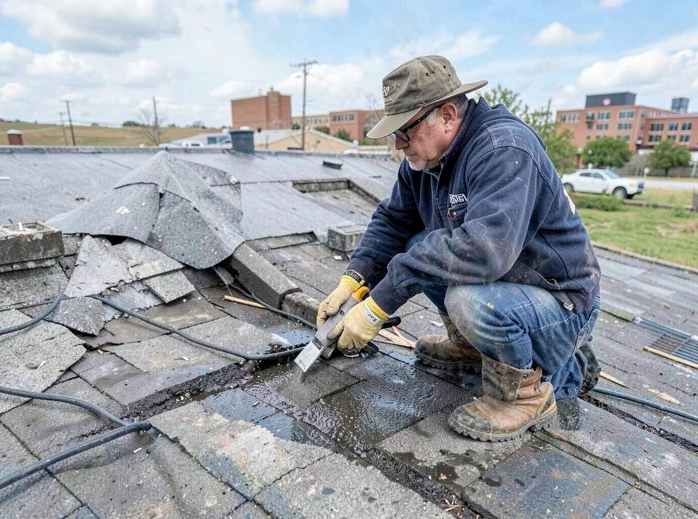 Emergency Roof Leak Repair in Council Bluffs, IA